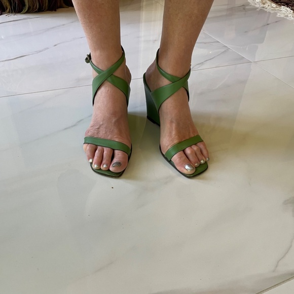 Italian Bally Leather Sandal (matching strap bag for sale) - Picture 3 of 6